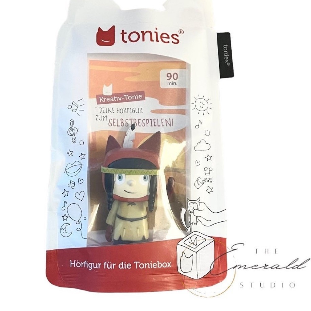 Tonies Retired Native American Indian Creative Tonie For Toniebox *NEW*